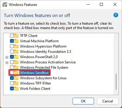  قابلیت حذف از ویندوز 11 را پاک نمایید.